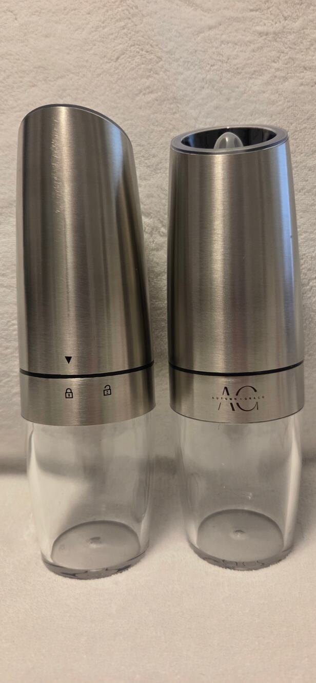 Gravity Electric Salt & Pepper Mills